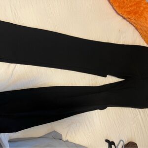 Black Women's Wide-Leg dress Pants